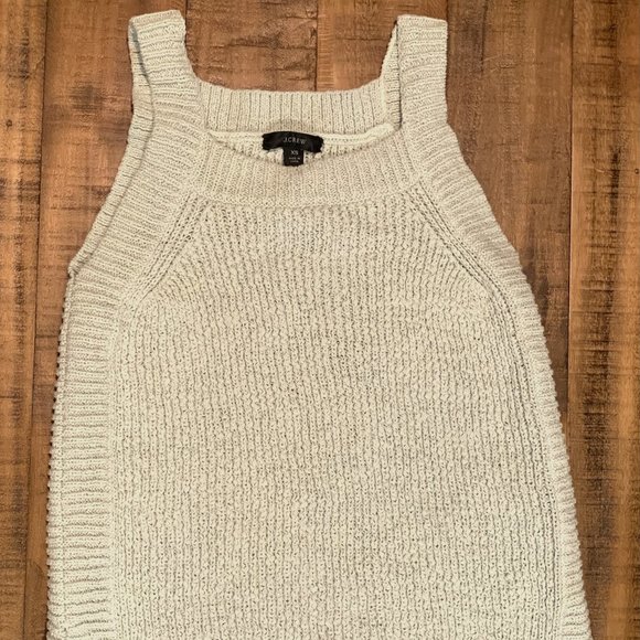 J. Crew Mint Green Sweater-tank - Picture 1 of 4